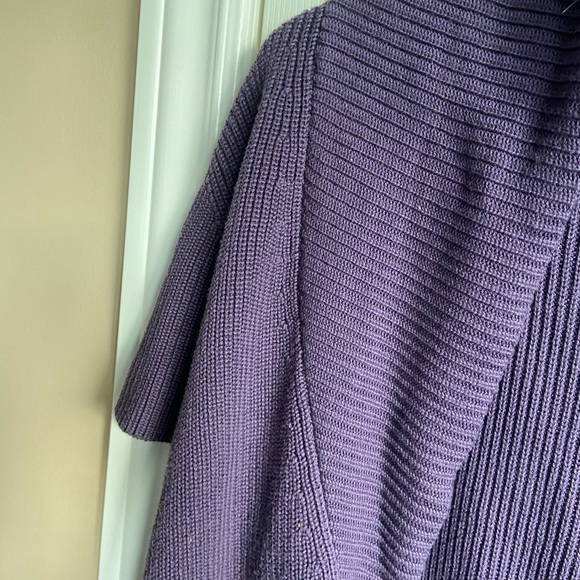 Dark Purple Short Sleeve Vest - Picture 8 of 8